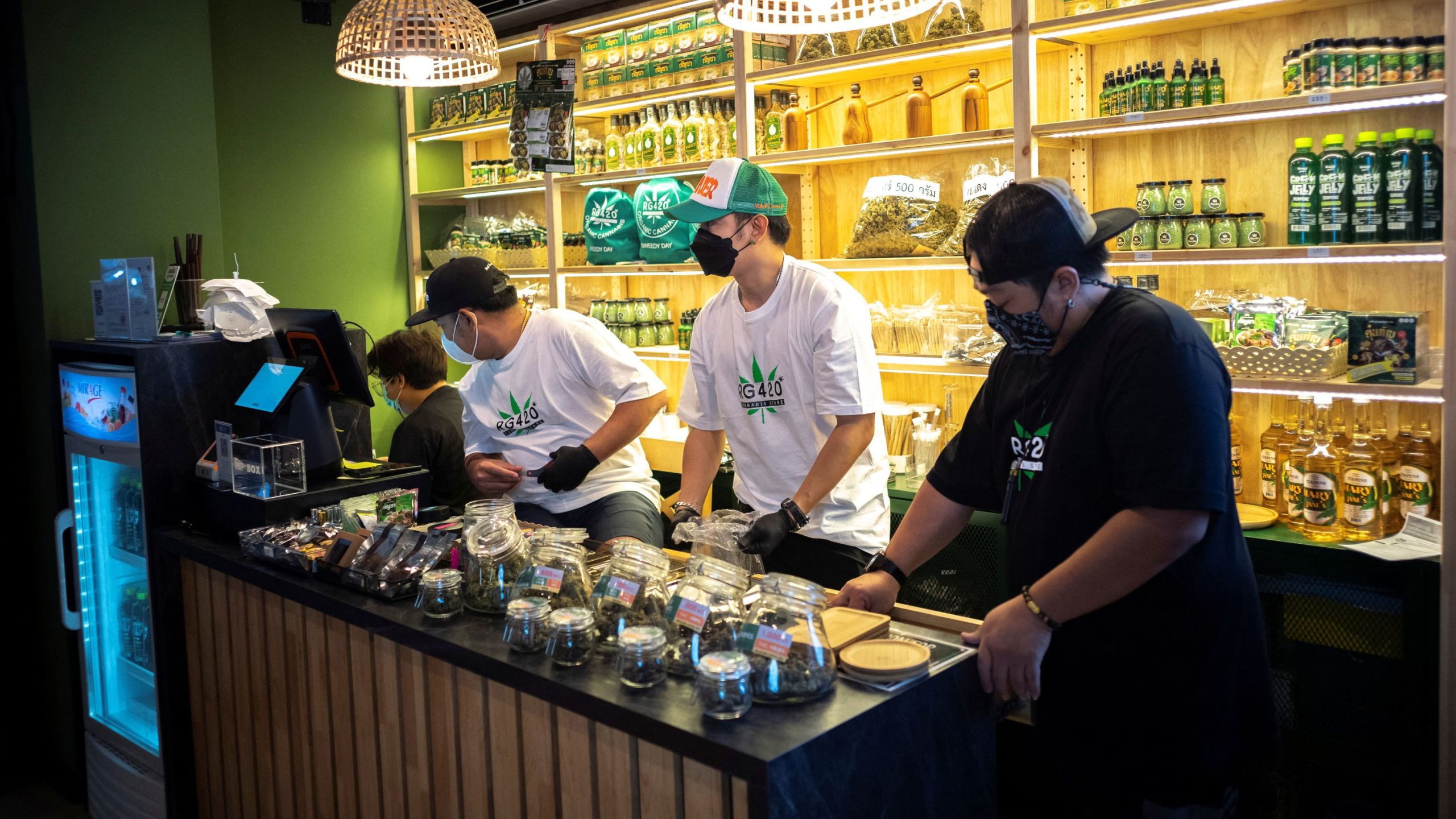 Cannabis dispensaries in Bangkok